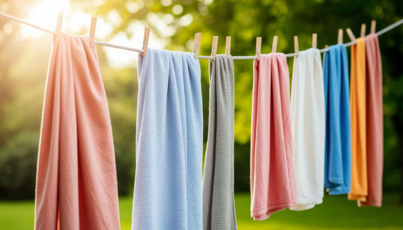Drying textiles